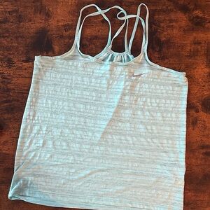Nike Light Blue Women's Tank Top
